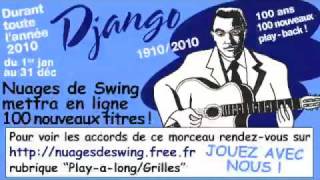 R. vingt-six : play-back n°089 (Nuages de Swing 100 year Django 100 play-a-long)