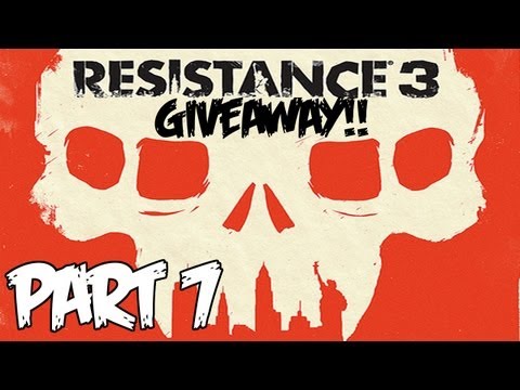 Resistance 3 Walkthrough Part 7 [Chapter 6] GIVEAWAY - Let's Play (Gameplay & Commentary)