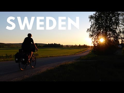Bike Touring Under The Midnight Sun - Bicycle Touring Sweden Day 1