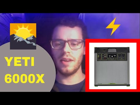 goal zero yeti 6000x