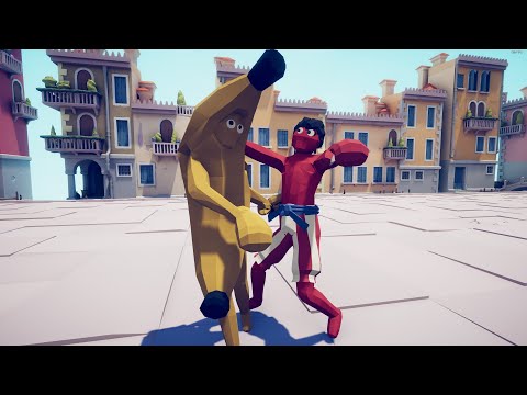 TABS Full Release | Banana Man Boxer Vs. Every Faction