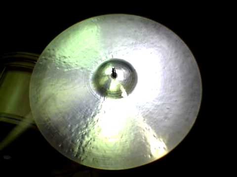 20 Ultra Light Kontroversial Ride, 1535g - Handcrafted cymbals by Craig Lauritsen.MOV