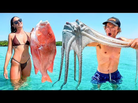 Only Eating What We Catch (Spearfishing Paradise)