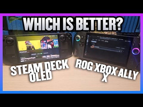 Steam Deck Oled Vs Rog Xbox Ally X