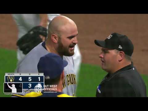 Ejection 154-155 - Adrian Johnson Ejects Pat Murphy During Plate Meeting & Riggs Ejects Rowdy Tellez