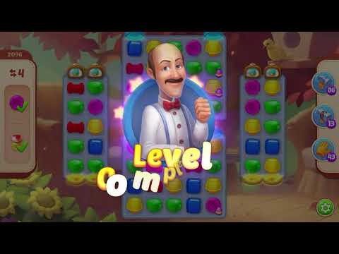 Homescapes Level 2096 With No Boosters - Egg Hunt: Easter Style - Bonus Scene With Austin