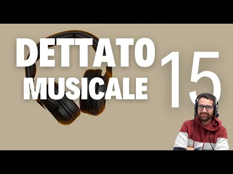 Dettato musicale n.15 - 30 dettati melodici facili