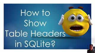 How to Show Table Headers in SQLite Command-line Interface?