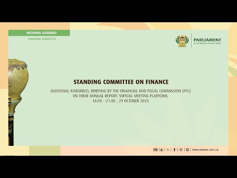 Standing Committee on Finance PM, 29 October 2025