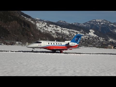 Airport Buochs 2019 Feb. - PC-24 and other Pilatus Aircraft - Part 1/2