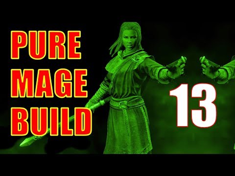 Skyrim Pure Mage Walkthrough NO WEAPONS NO ARMOR Part 13 - Sabrina's New Gear