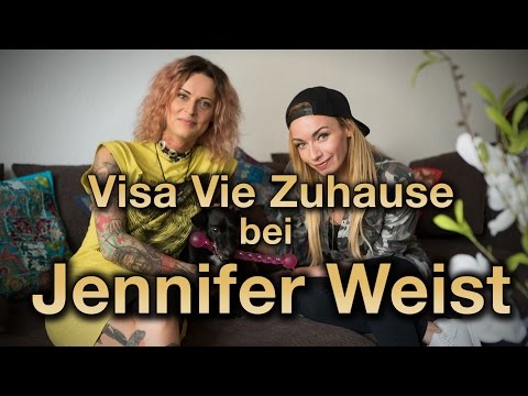 ZUM GOLDENEN V - Daheim bei Jennifer Weist (Jennifer Rostock): Pets, Paranoia & Penisse