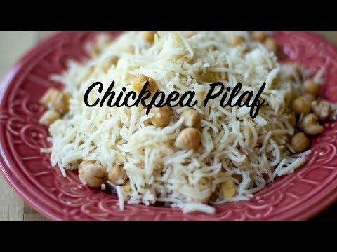 Chickpea (Garbanzo Bean) Pilaf (ready in 30 minutes)