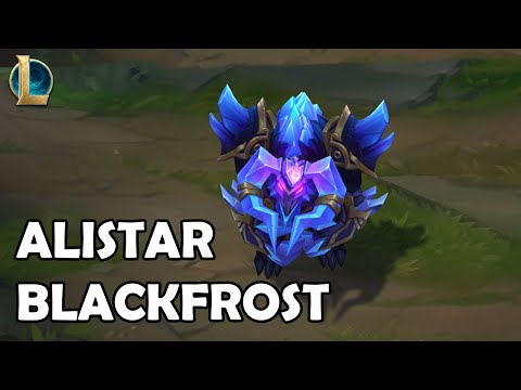 Blackfrost Alistar | Skin Spotlight from League of Legends