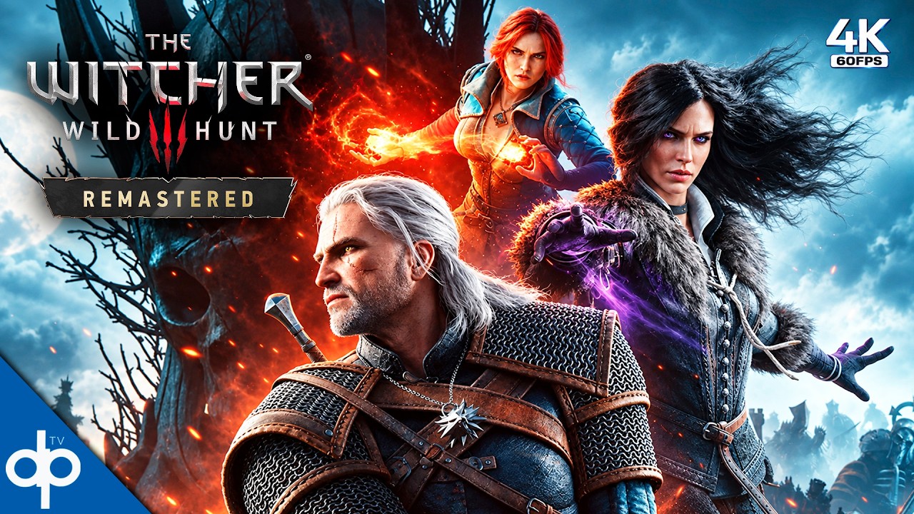 THE WITCHER 3 REMASTERED Gameplay Español | PC Ultra Path Tracing (4K 60FPS)