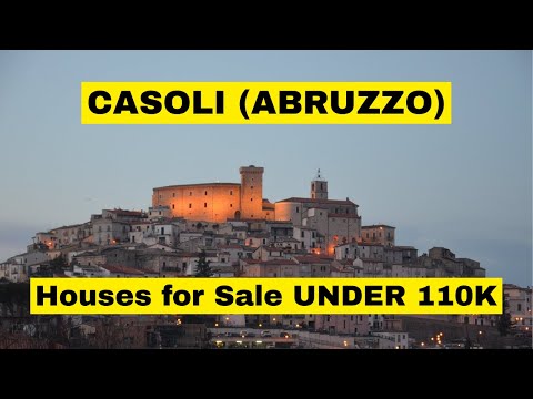 CASOLI (ABRUZZO) Properties for Sale UNDER 110K