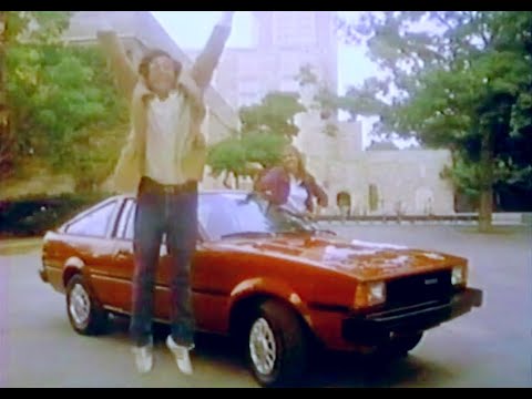 1981 Toyota Corolla liftback, Tercel, Pickup commercial