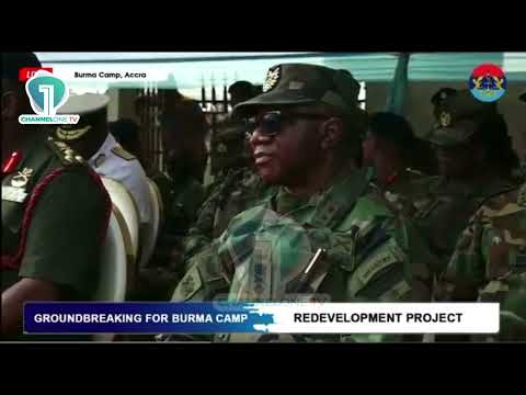 Ghana Armed Forces Launch Burma Camp Redevelopment Project to Improve Military Housing