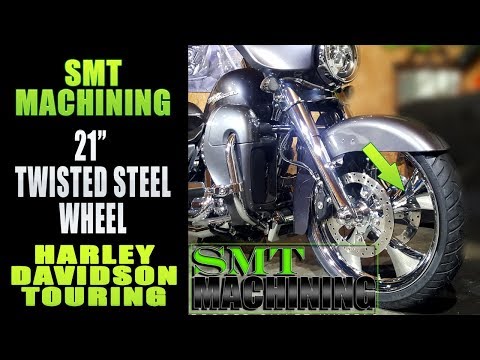 SMT Machining 21 inch Chrome Wheel Review Harley Davidson Street Glide