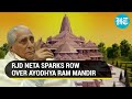 Ram Temple Built On The Land Of Hate Lalu Yadav S Aide Sparks Controversy Watch
