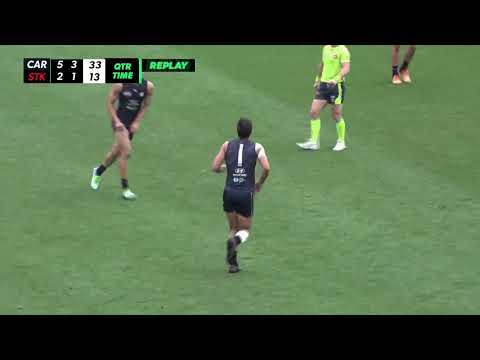 5 goals for Carlton in the opening term vs St Kilda - AFL 2022 Practice Match
