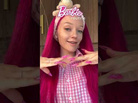 Scincare routine Barbie edition ???? #barbie #beautytips #spa #routinevlog