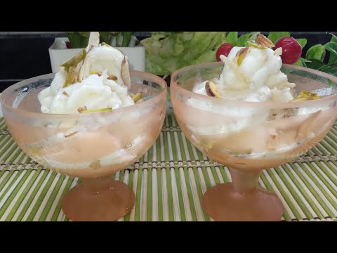 Homemade Vanilla Ice Cream 🍦 | How to make Vanilla ice cream | Fehmida In The Kitchen