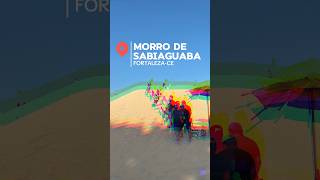 Morro de Sabiaguaba, subida, Skibunda, sandboard e pôr do sol