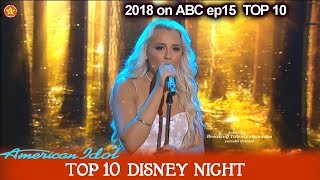 Gabby Barrett sings “Colors of the Wind” BRINGS STARDOM Disney Night  American Idol 2018 Top 10