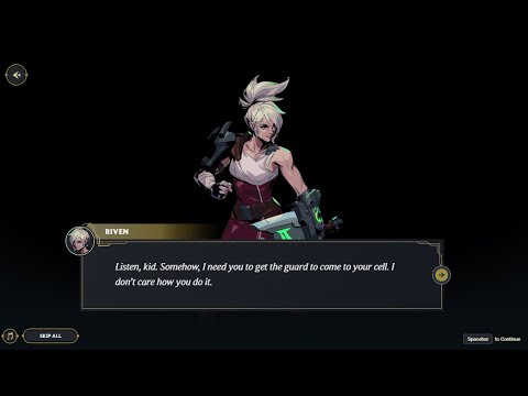 Rise of the Sentinels | Noxus | Chapter 1 - Behind Bars (Riven)