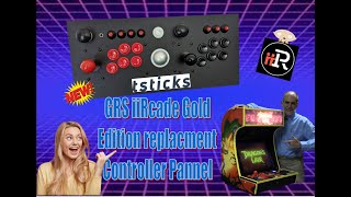iiRcade GRS GOLD controller Install and Gameplay