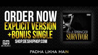 Devil Inside - Haji Springer ft Bohemia | Lyrics Video | DesiHipHop Inc