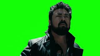 Butcher "fucking hell" The Boys s3e5 green screen