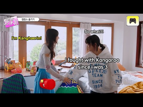 Hanni being agressive to all members except Hyein