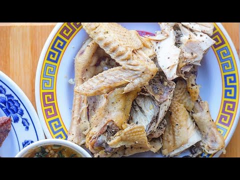 Poached Chicken (Nqaj Qab Vum)