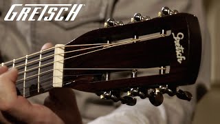 Video thumbnail for Gretsch Roots G9521 Style 2 Triple-0 Auditorium Acoustic | Featured Demo | Gretsch by Gretsch Guitars