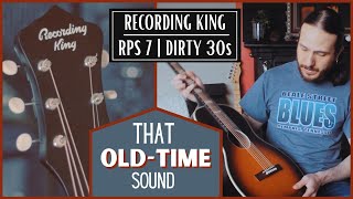 Video thumbnail for Recording King RPS 7 Guitar Review | That Old-Time Sound by Cesar Benzoni