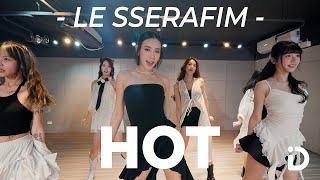 Download lagu LE SSERAFIM (르세라핌) 'HOT' / Zoey【iDance】 mp3