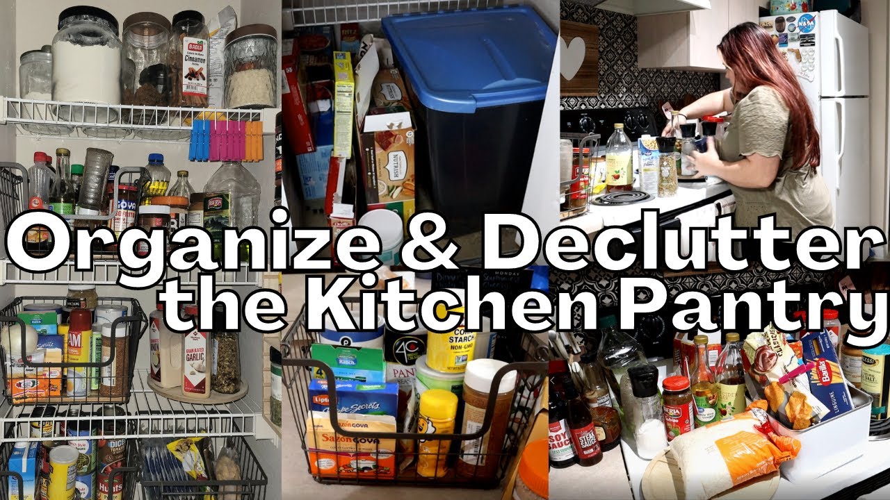 KITCHEN ORGANIZE & DECLUTTER PART 2 | Pantry Organization