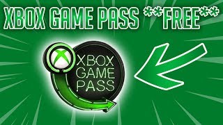 (Working August 2020) How to Get XBOX GAME PASS for Free!