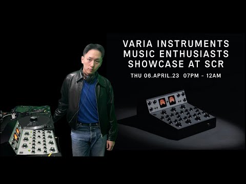 Radiofear - VARIA Instruments Music Enthusiasts Showcast at SCR with RDM40