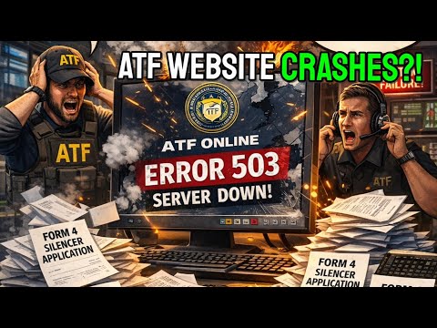 Website der ATF für Schalldämpfer-/SBR-Formulare zusammengebrochen