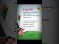 Kids Poem Learn English Through Poems English Poems For Kids