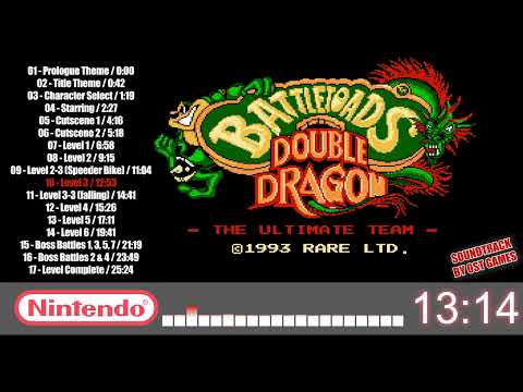 Battletoads & Double Dragon: The Ultimate Team OST | 1993 | NES - complete soundtrack in one video