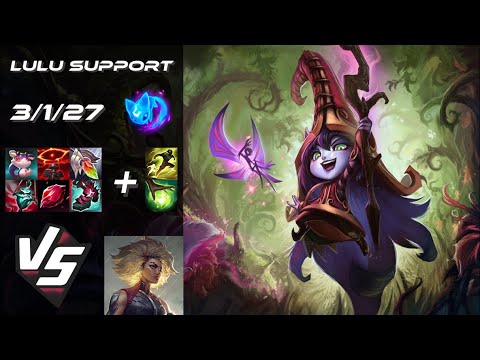 SUPPORT Lulu vs Rell - EU Challenger Patch 25.21