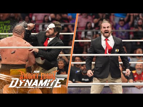 That's not Tony Schiavone!! Hangman Page fools Samoa Joe on Fright Night! | AEW Dynamite HIGHLIGHTS