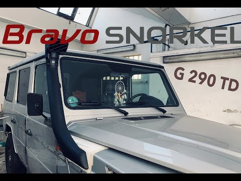 Mercedes G - Bravo Snorkel DIY Teil 1