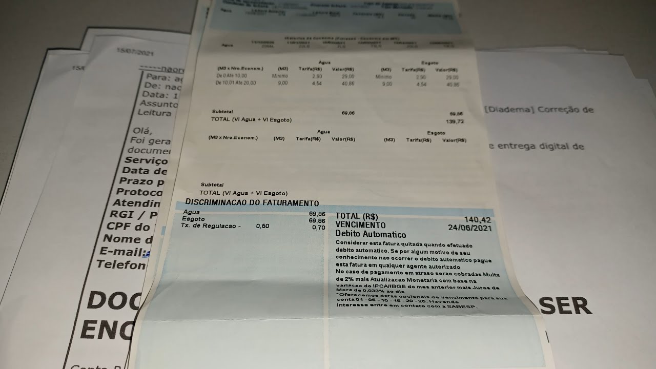 ATENÇÃO! Golpe da Sabesp! Só resolvi no PROCON! Entenda o que eles estão fazendo - LEORUJO