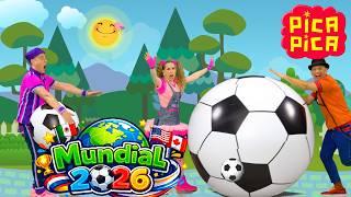 Download lagu Pica-Pica: ⚽️ CANCIONES PARA NIÑOS  | ESPECIAL MUNDIAL 2026 ⚽️ (50´ MÚSICA INFANTIL) #mundial2026 mp3