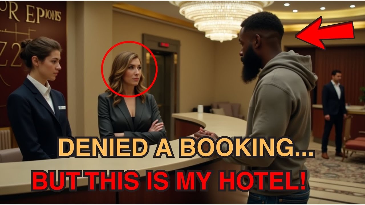 Black CEO Books a Room in His Own Hotel—The Receptionist Makes a HUGE Mistake!